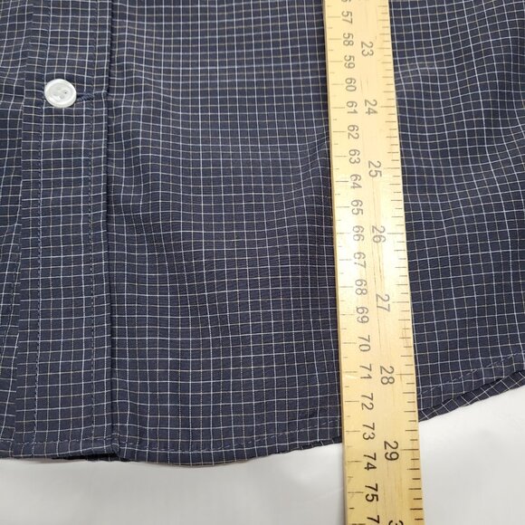 Eddie Bauer Shirt Button Up Mens Medium Relaxed Fit Long Sleeve Wrinkle Free - Picture 16 of 16